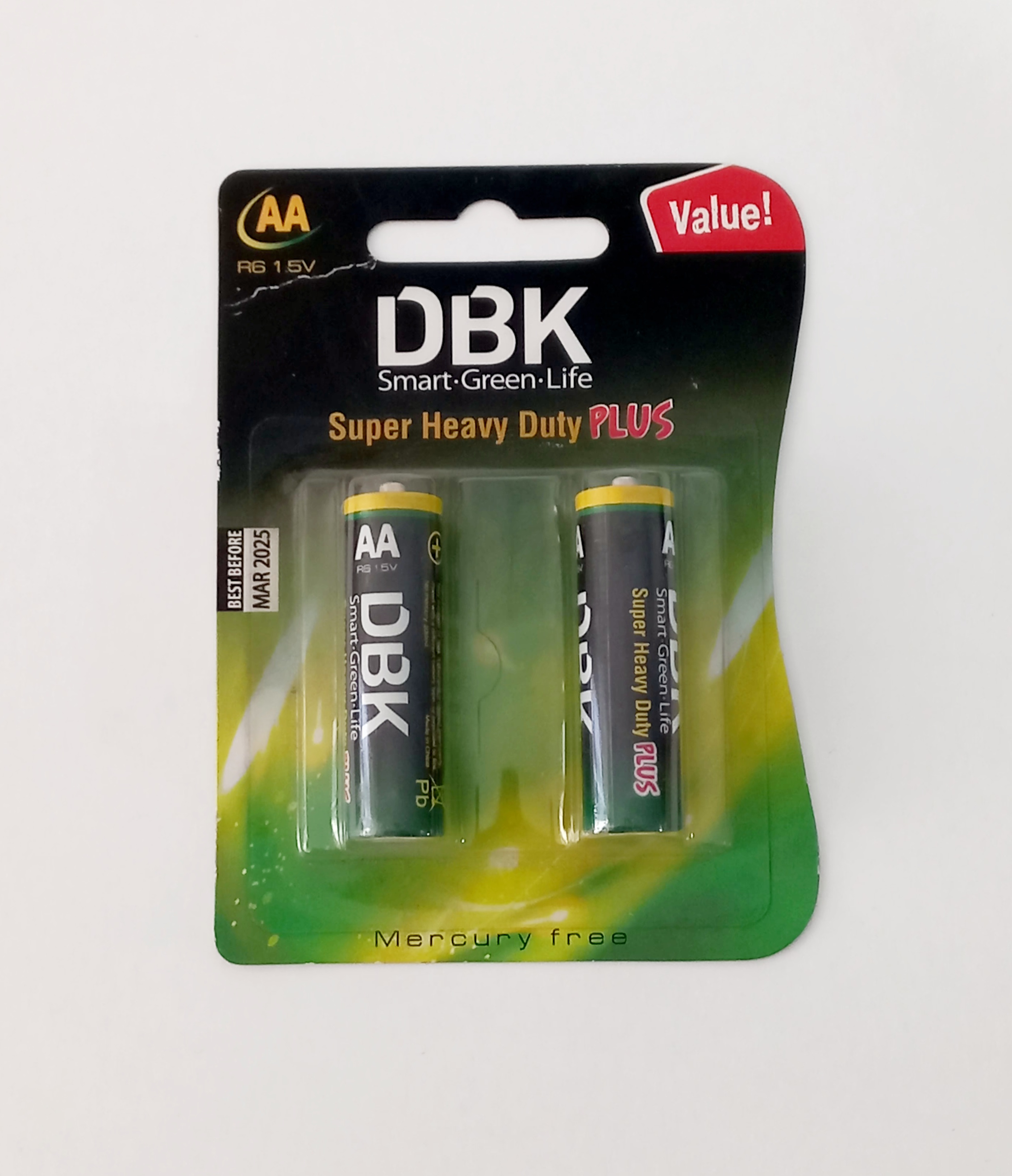 باتری قلمی دو عددی DBK