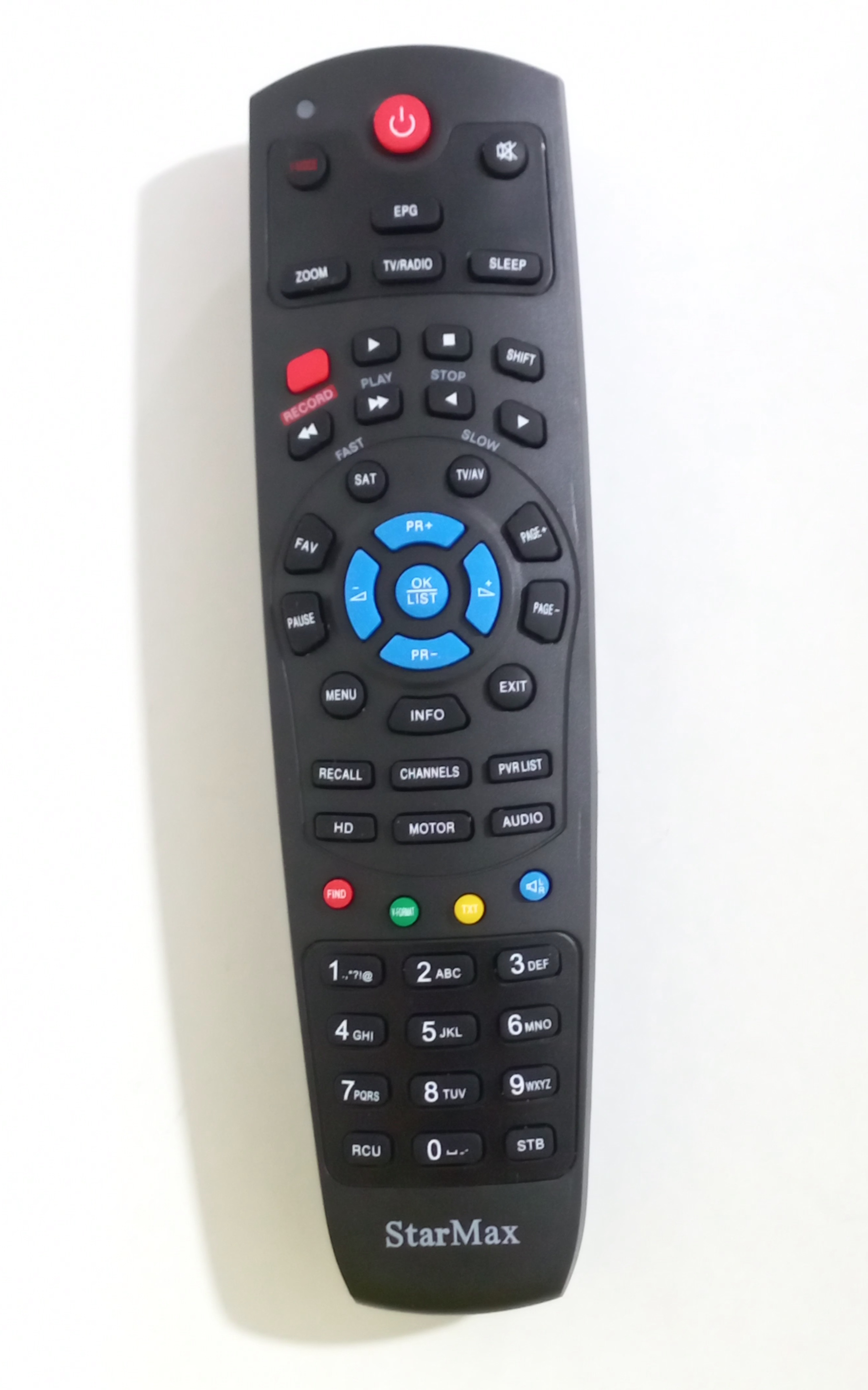 کنترل گیرنده استارمکس StarMax