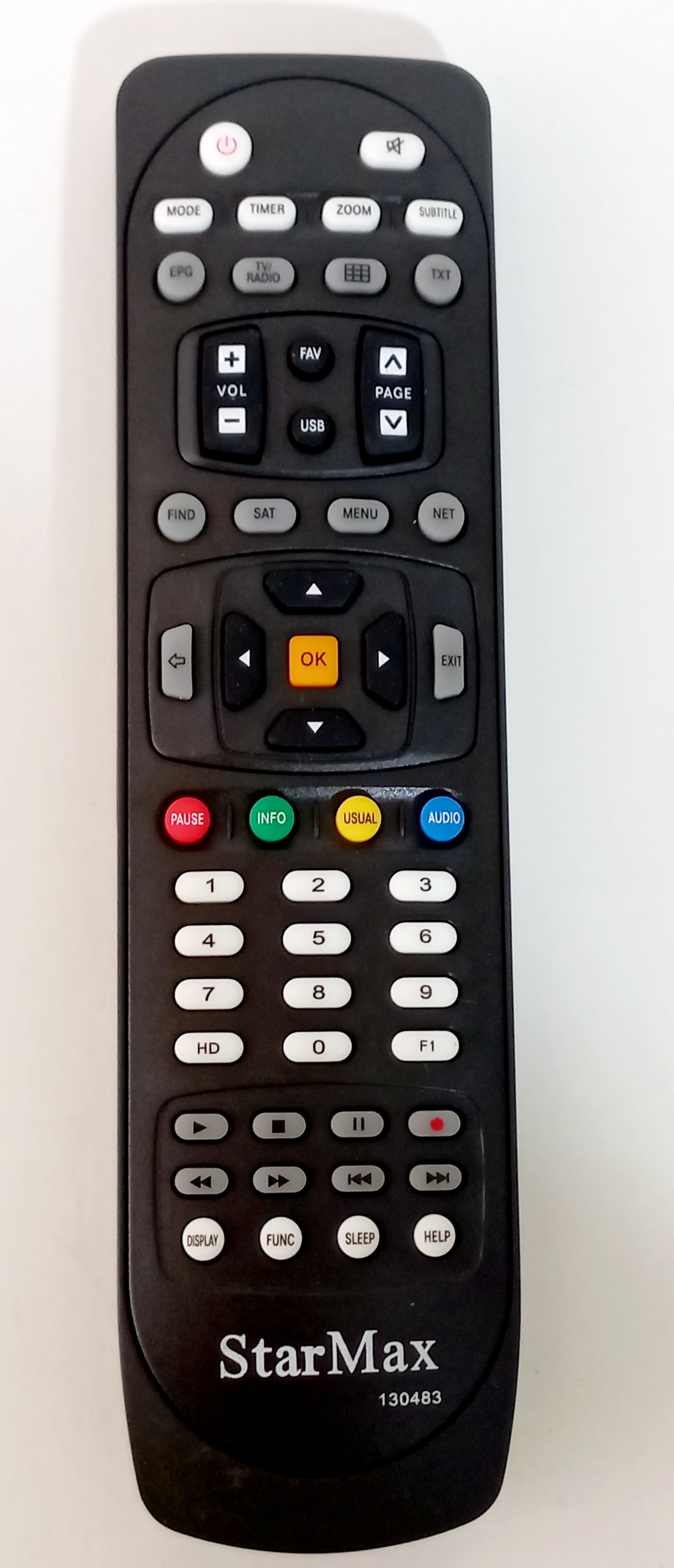 ریموت کنترل مشکی  برند استارمکس STARMAX