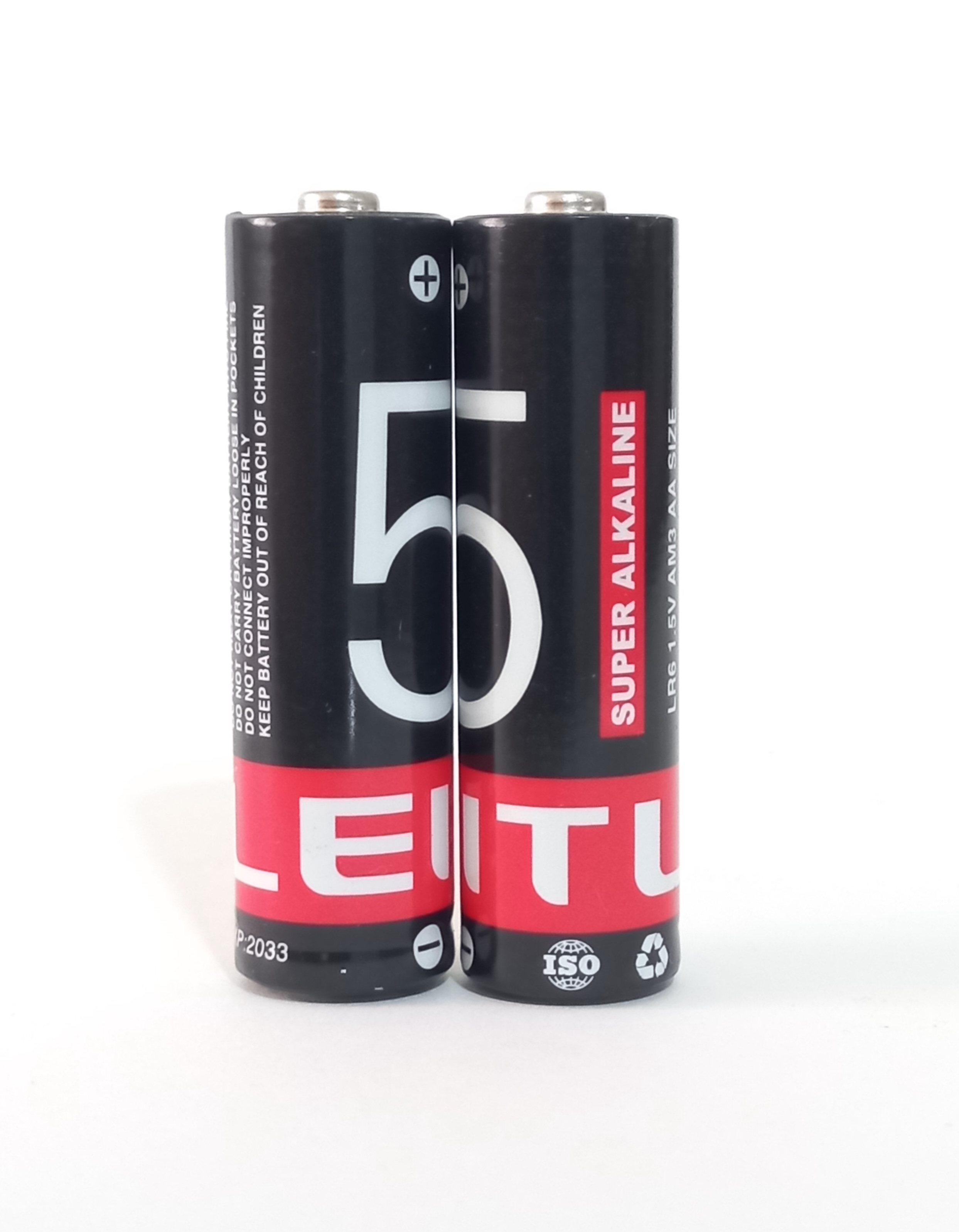 باتری قلمی سوپر آلکالاین لیتو LEITU مدل LR6 1.5V AA ۲( پک ۲عددی)