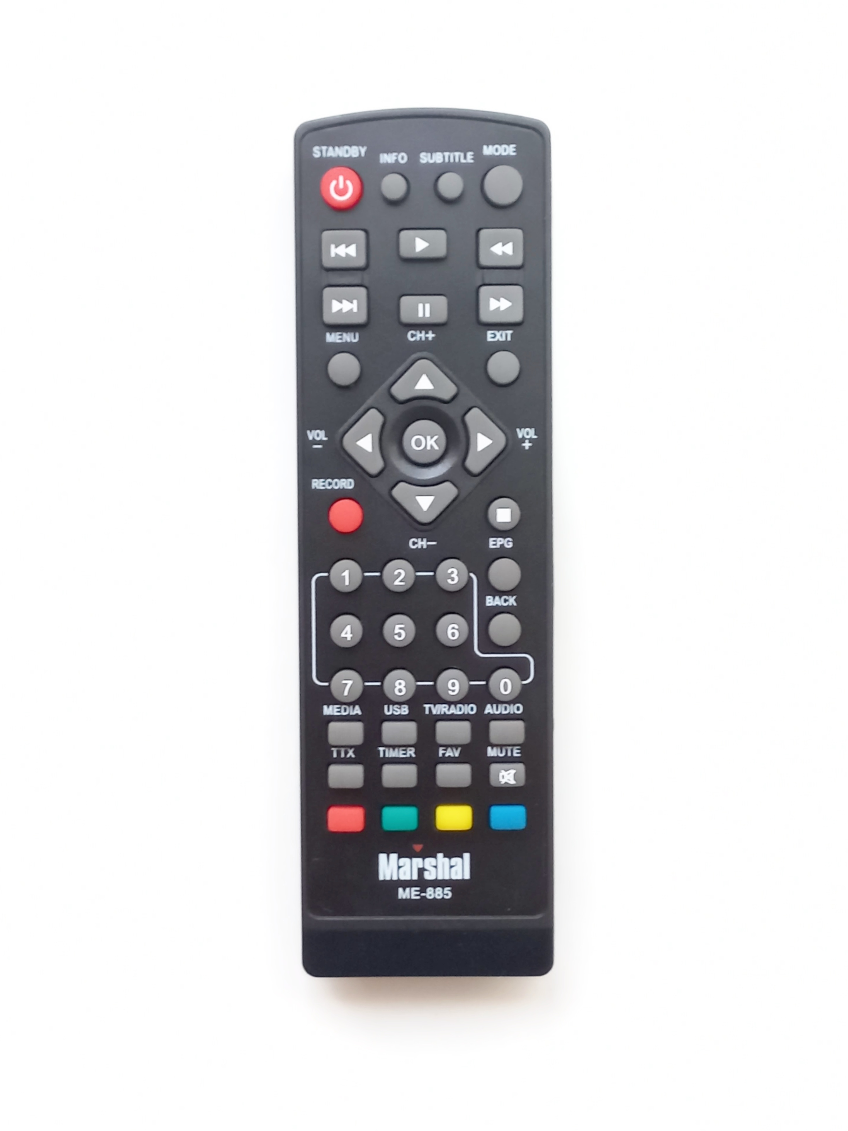 کنترل گیرنده دیجیتال مارشال 885