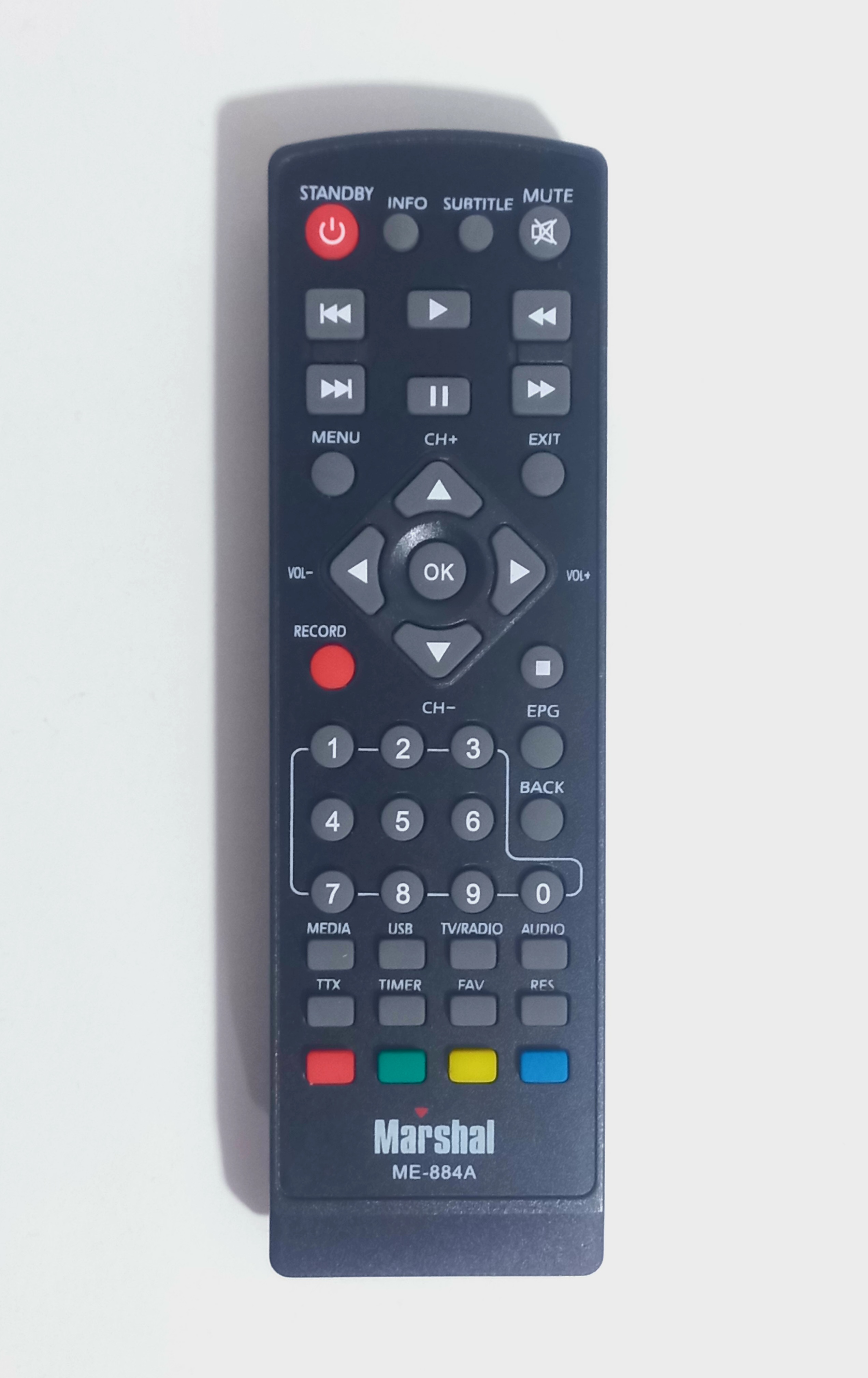 کنترل گیرنده دیجیتال مارشال Marshal ME-884A