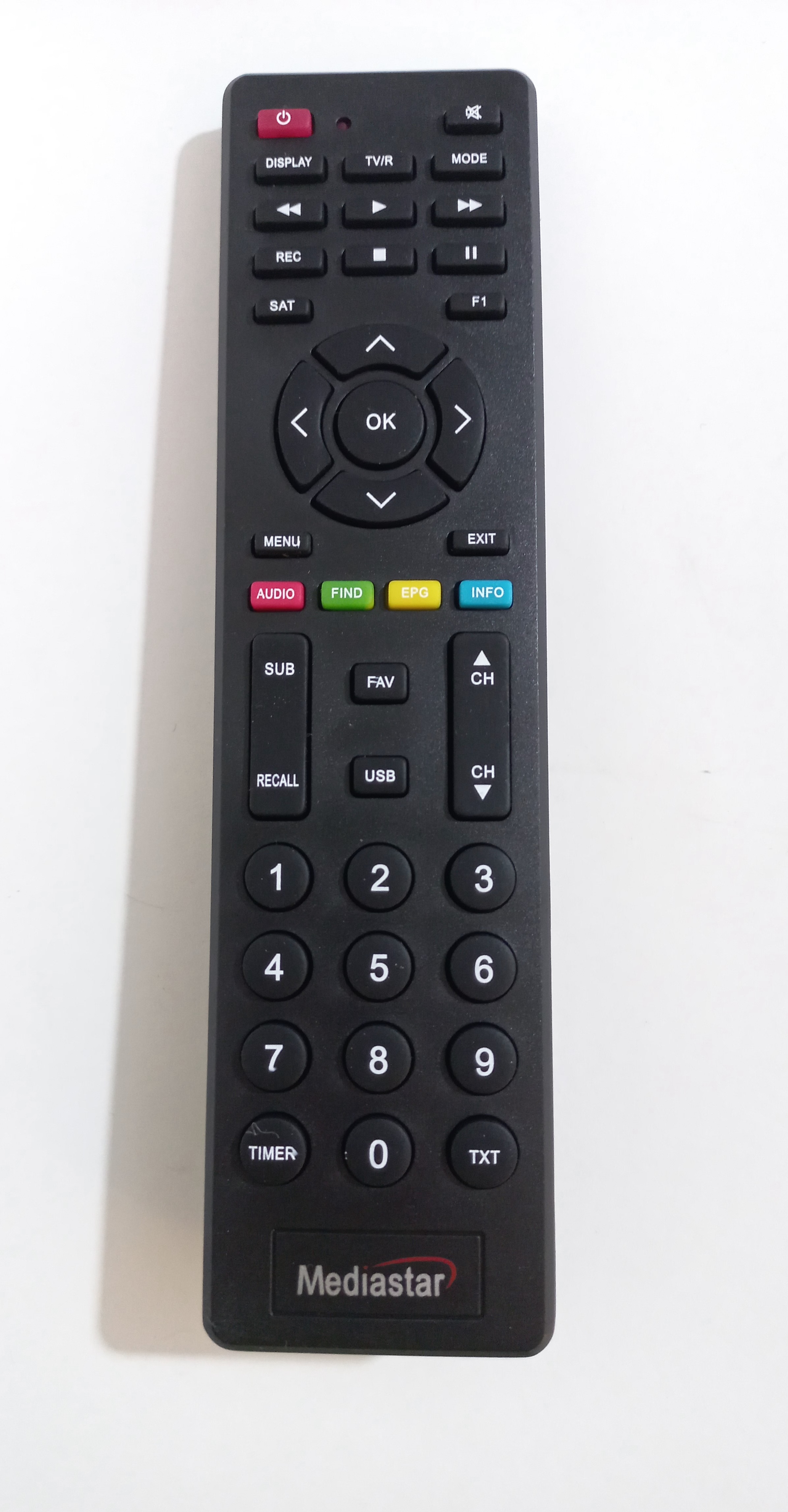 كنترل گیرنده مديا استار مدل 130