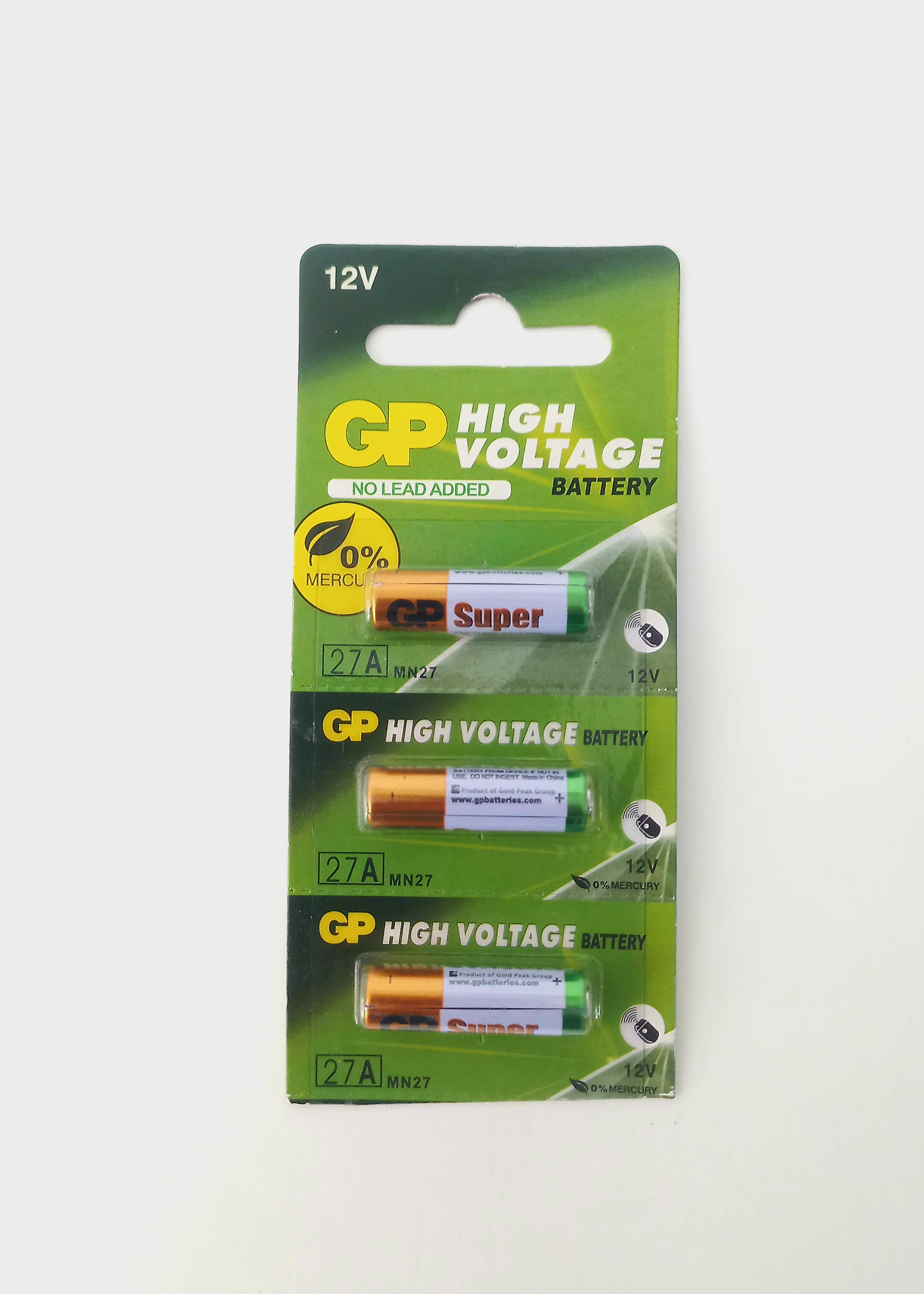 باتری 27A جی پی مدل HIGH VOLTAGE