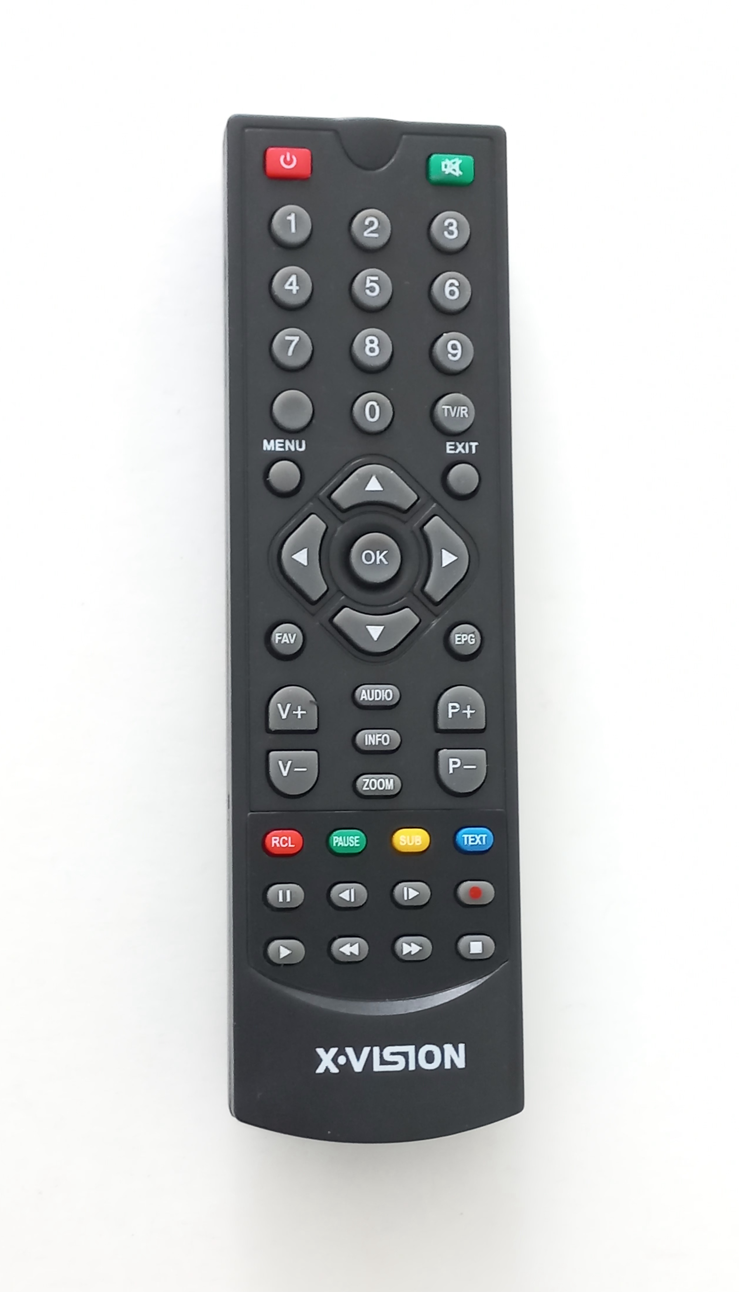 کنترل گیرنده دیجیتال ایکس ویژن مشخصات