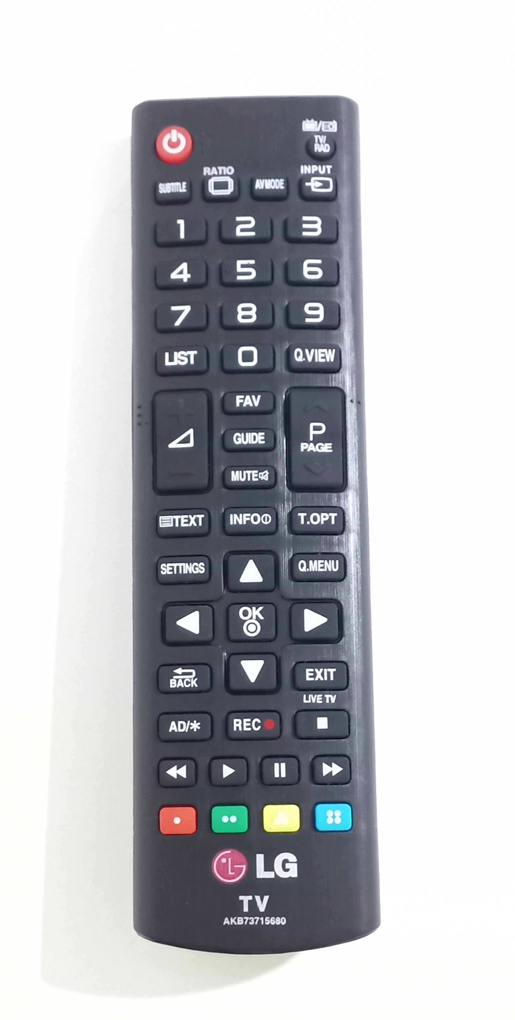 ریموت کنترل تلویزیون ال جی