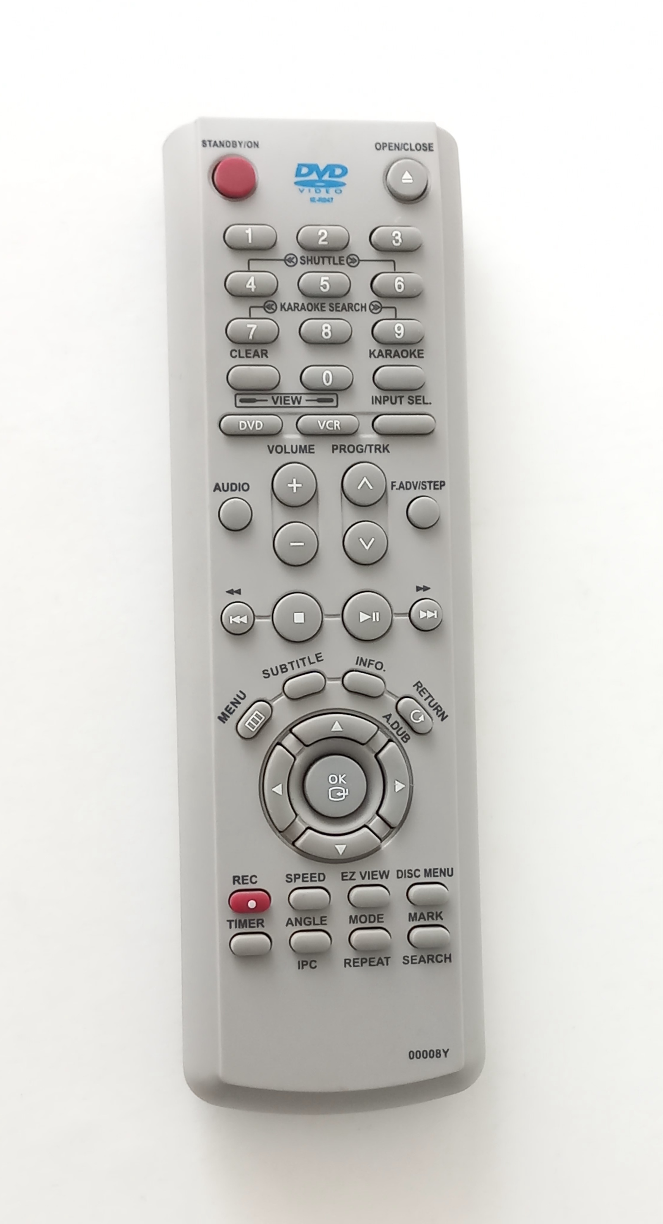 کنترل دی وی دی سامسونگ 00008j