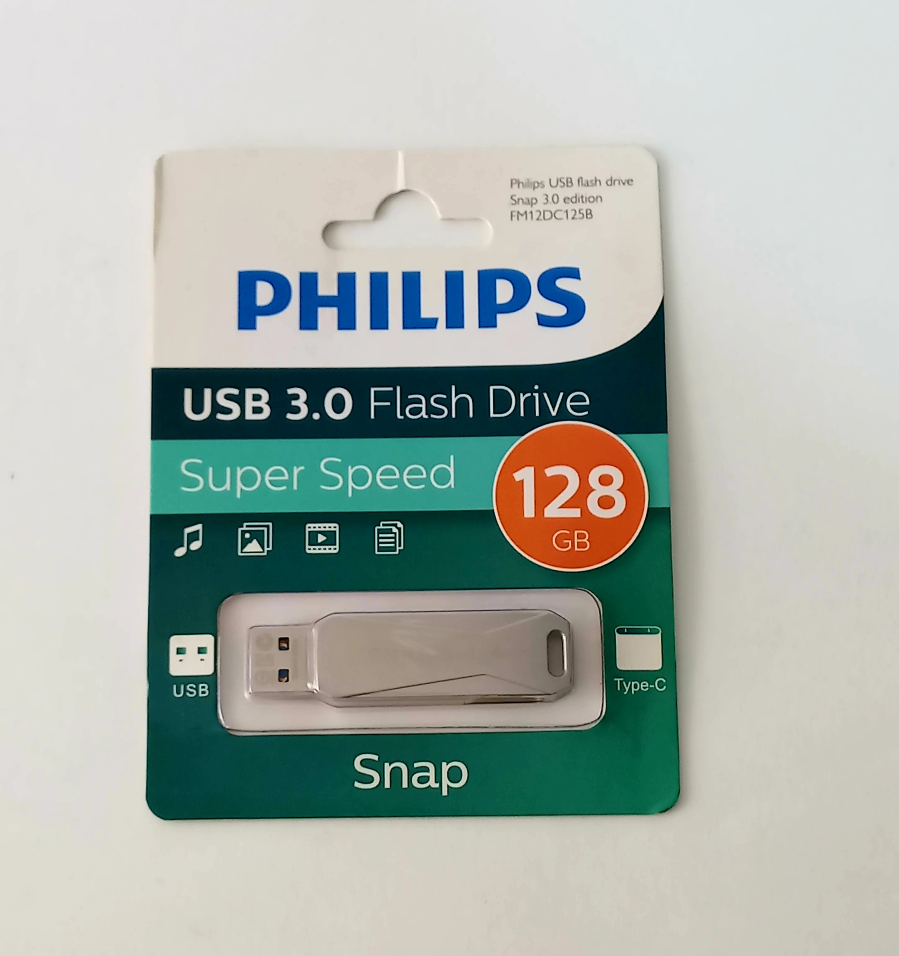 فلش مموری فیلیپس مدل FM30UC OTG 3.2 ظرفیت 128 گیگابایت
