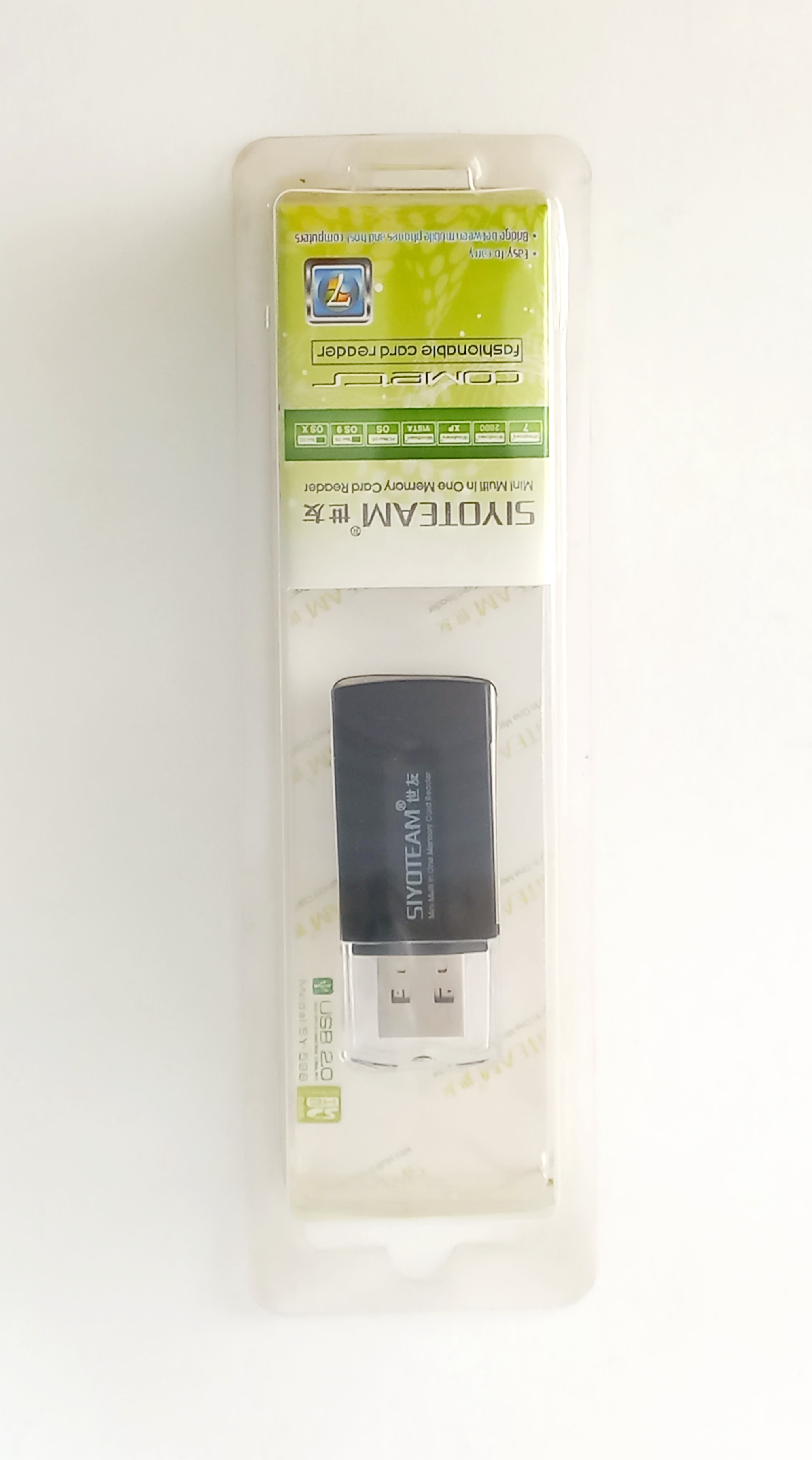 رم ریدر چند منظوره استیکیوتیم با رنگ مشکی